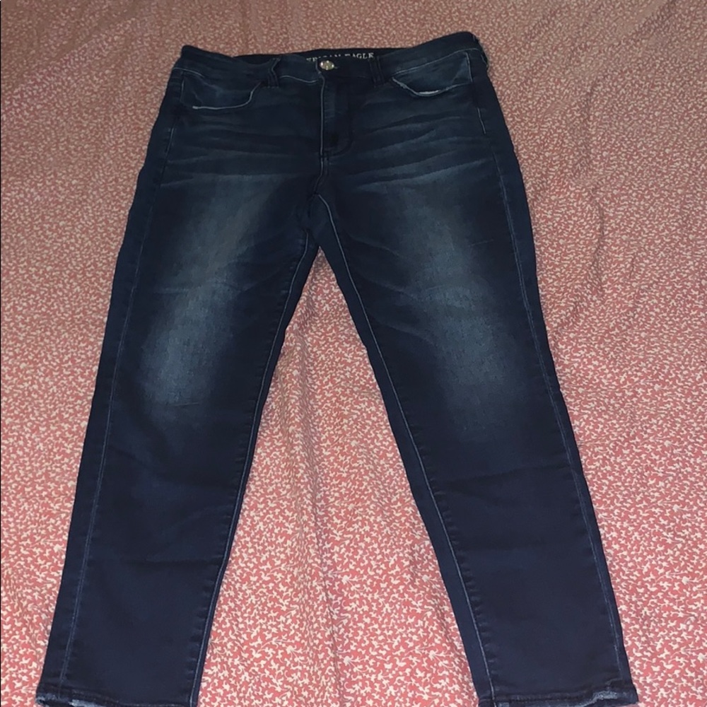 America Eagle high rise jeggings